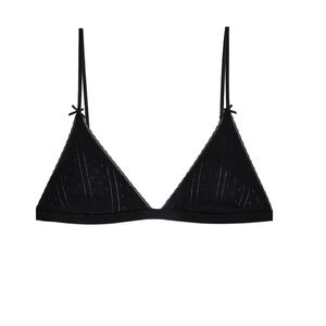 Cou Cou The Pointelle Triangle Bralette